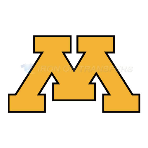 Minnesota Golden Gophers Logo T-shirts Iron On Transfers N5100 - Click Image to Close